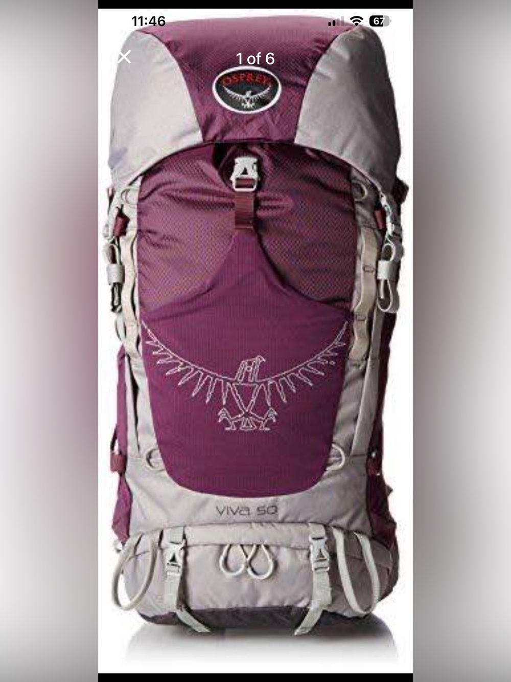 Osprey Viva 50 Women's Internal Frame Backpack